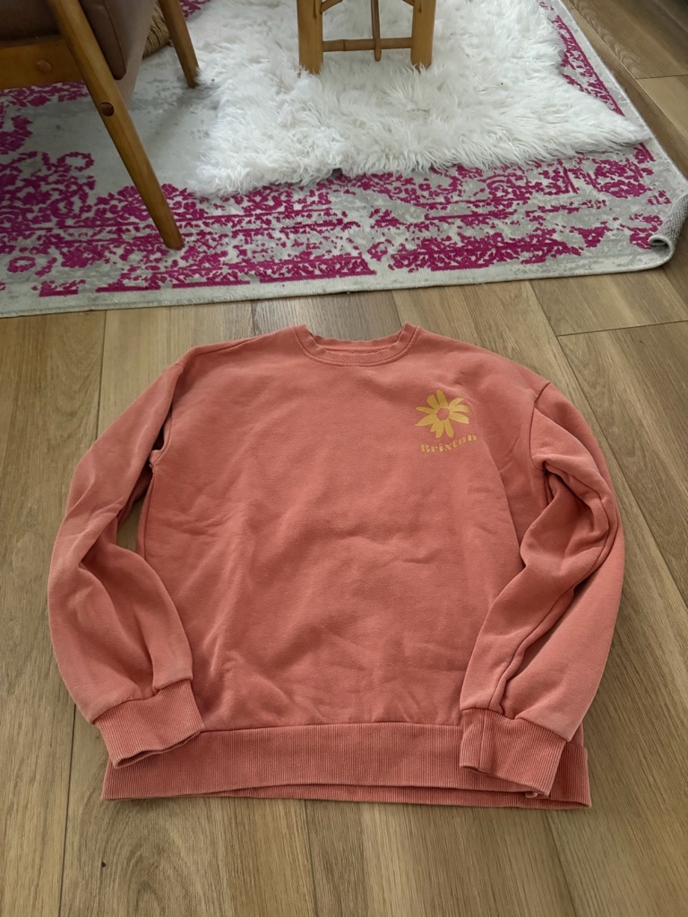 Brixton Coral Crewneck Sweatshirt